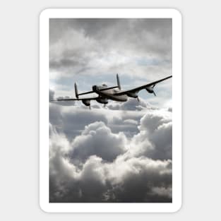 Lancaster In The Clouds Sticker